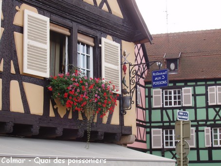 Colmar, le quai des poissonniers - Photo G.GUYOT